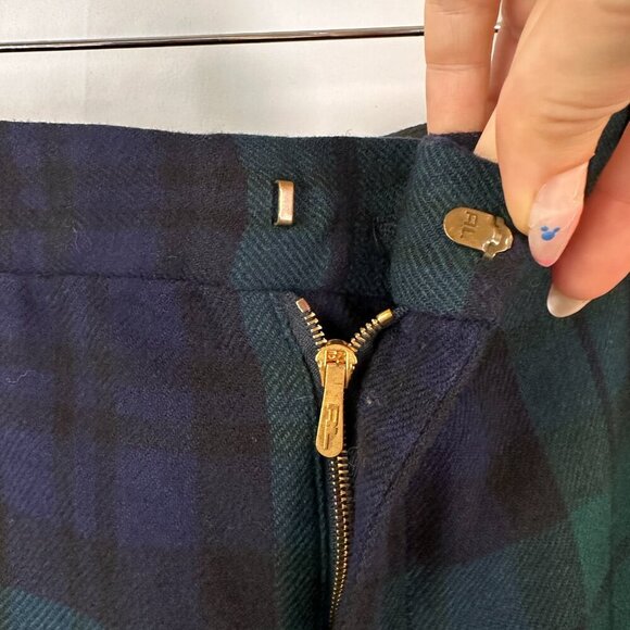 Ralph Lauren Christmas Black Watch Plaid Trousers Size 8 - Picture 14 of 16